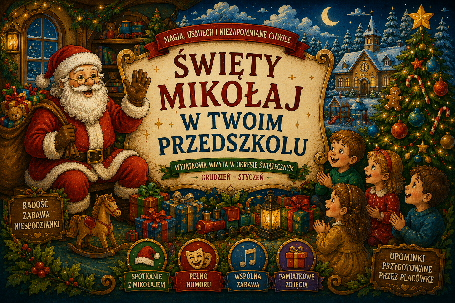 Wizyta Świętego Mikołaja